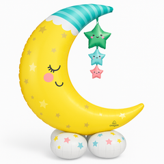 Airloonz Moon & Stars Baby Shower Balloon Decoration