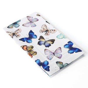 Butterfly Print Luncheon Napkins - 7.9 In. X 4.3 In. | 720 Count