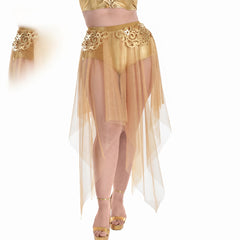 Plus Size Gilded Glam Halloween Skirt