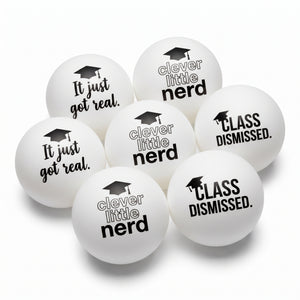 Graduation Celebration Pong Balls Set