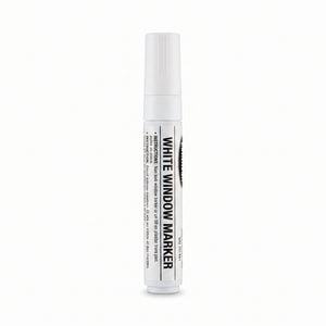 White Wedding Window Marker for Getaway Car Decorations