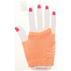 Short Neon Mesh Gloves/12-Pr - 12 Count
