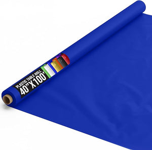 Unleashed | 40 in. x 100 Ft. Dark Blue Table Roll