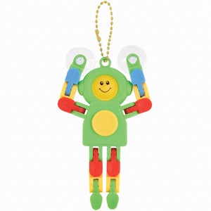 Colorful Robot Suction Cup Toy Favor