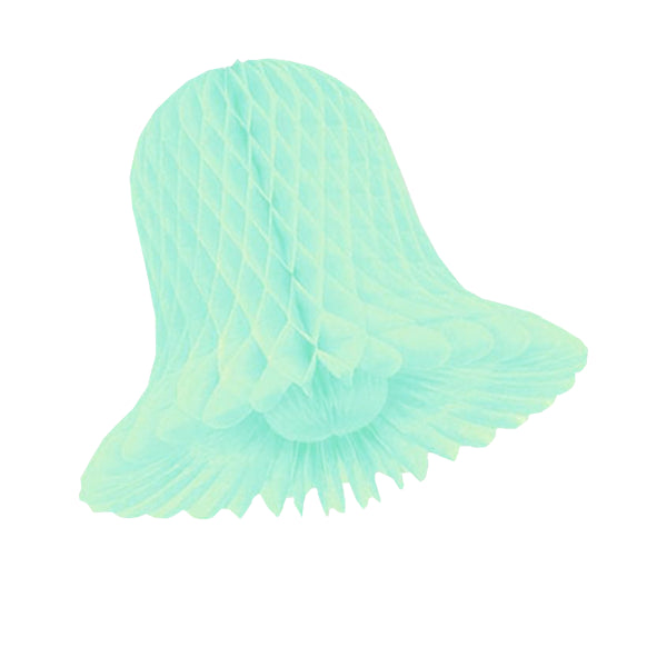 11 In. Mint Honeycomb Tissue Bell
