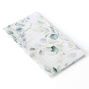 Eucalyptus Print Luncheon Napkin - 7.9 In. X 4.3 In. | 20 Count