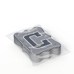 White/Silver Graduation Combo Pack | Service For 8