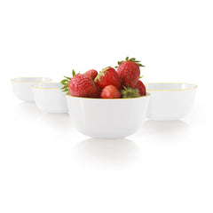 Flora Design Plastic Bowls | 10 Count
