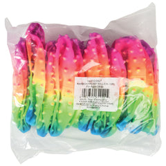 Rainbow Knobby Ball/5 In - 12 Count