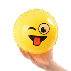 Emoji Knobby Balls/5 In - 12 Count