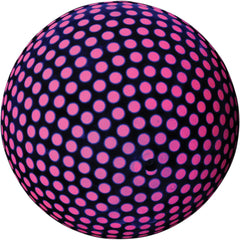 Neon Polka Dot Pvc Balls/5 In - 12 Count
