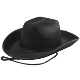 Cowboy Hat/Black - 1 Count
