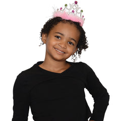 Tiaras W/Boa - 12 Count