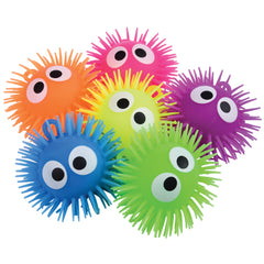 Flashing Puffer W/Eyes - 12 Count