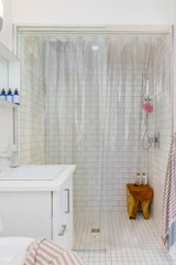 70 In. x 72 In. Pvc Shower Liner With Ring And Magnets | Clear