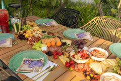 10.5 In. Scalloped Paper Plates - Matcha | 10 Count