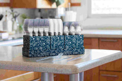 Clear Cutlery Caddy Combo - Floral