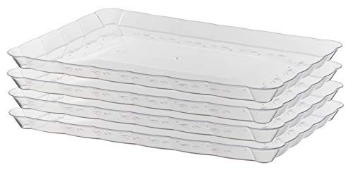 Medium Scrollware Rectangular Tray