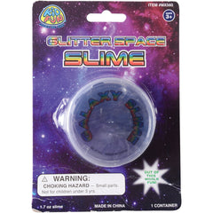 Glitter Space Slime/12 Per Pk - 12 Count