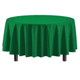 Premium Round Emerald Green Table Cover
