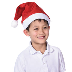 Economy Santa Hats/Adult Size - 12 Count