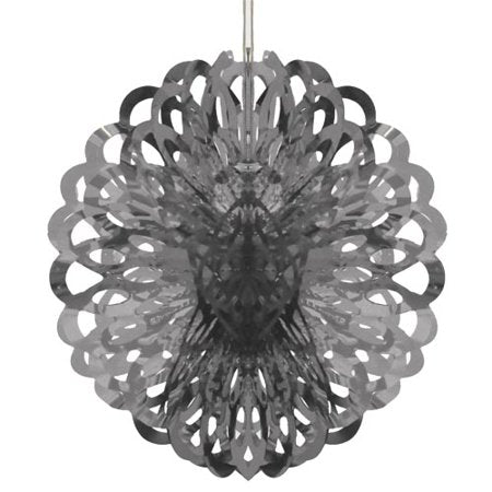 8in. Silver Foil Ball Decoration