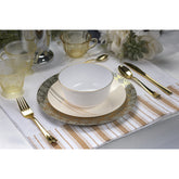 10 In. Motif Design Plastic Plates | 10 Count