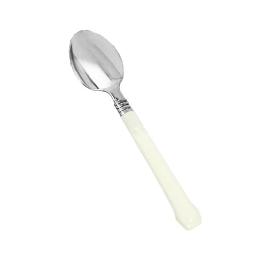 Reflections Silver & Ivory Plastic Spoons | 20 Count