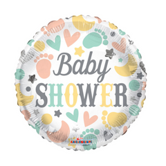 Round Baby Shower Mylar Balloon - 1 Ct.