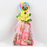 Pink Large Organza Pouch (6)