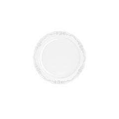 Clear Victorian Dinnerware Set