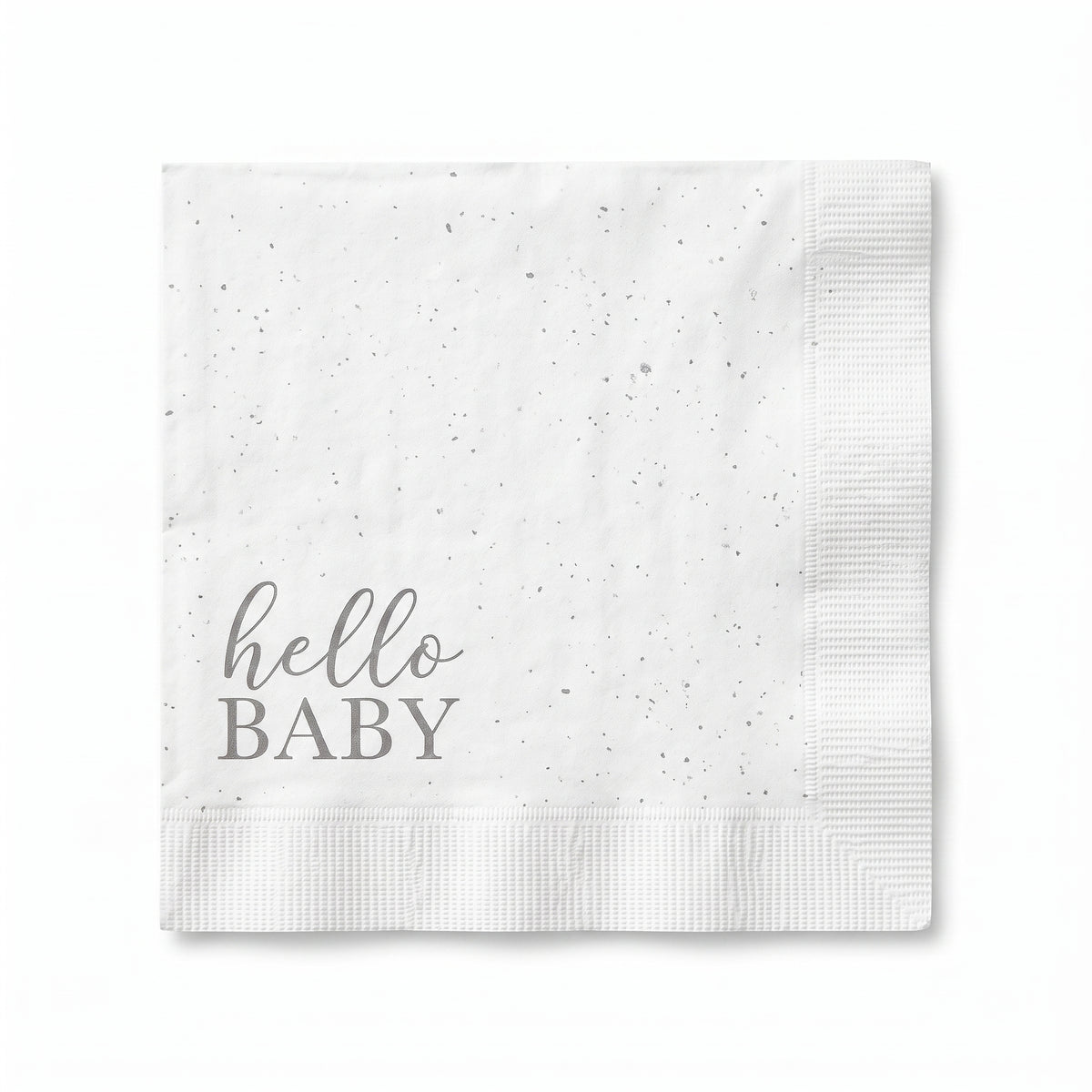 Ginger Ray "Hello Baby" Printed Luncheon Napkins - 6.5 In. x 6.5 In.