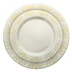 10.25 In. Gold Leaf Premium Plates | 10 Count