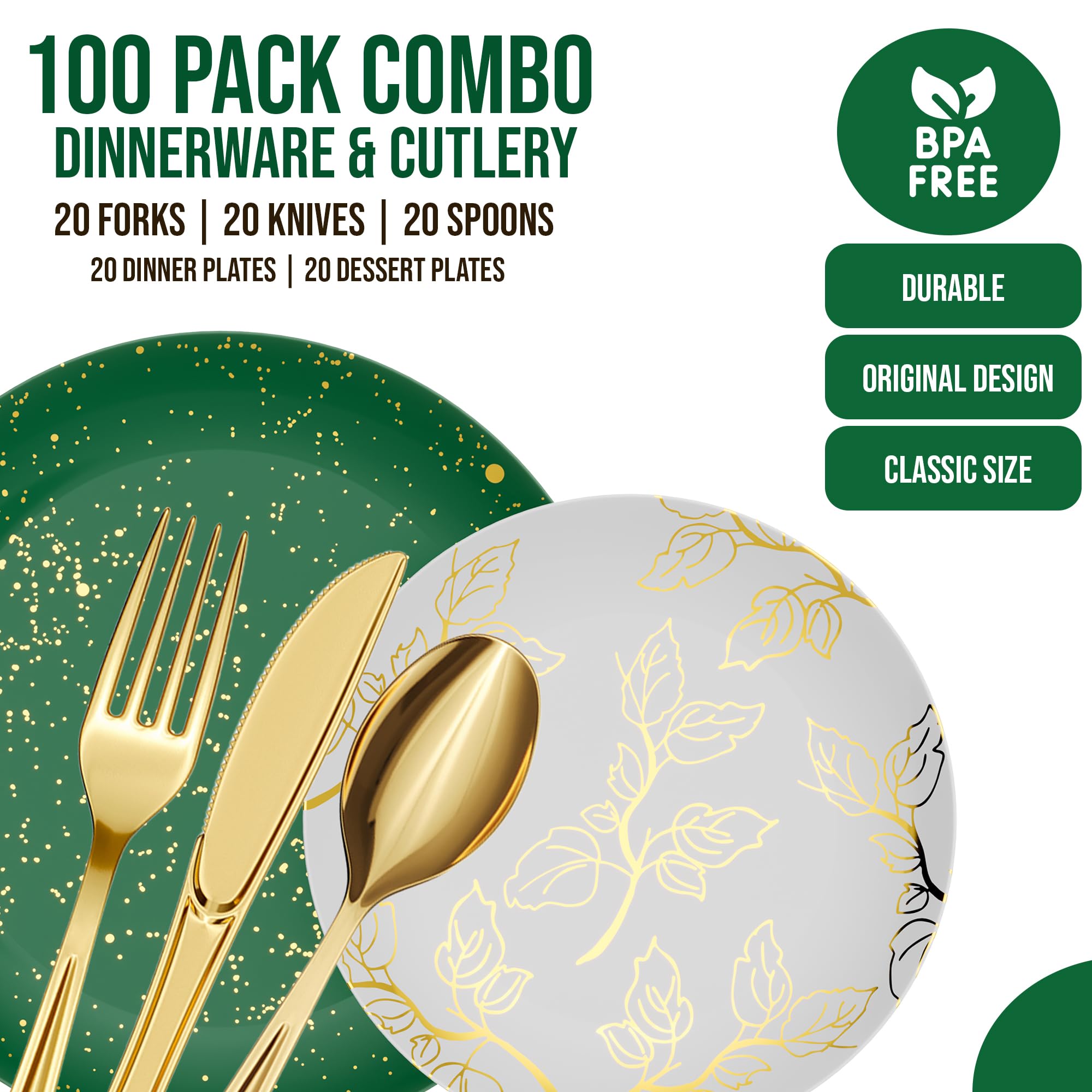10 In. Matiz Design Plastic Plates | 10 Count