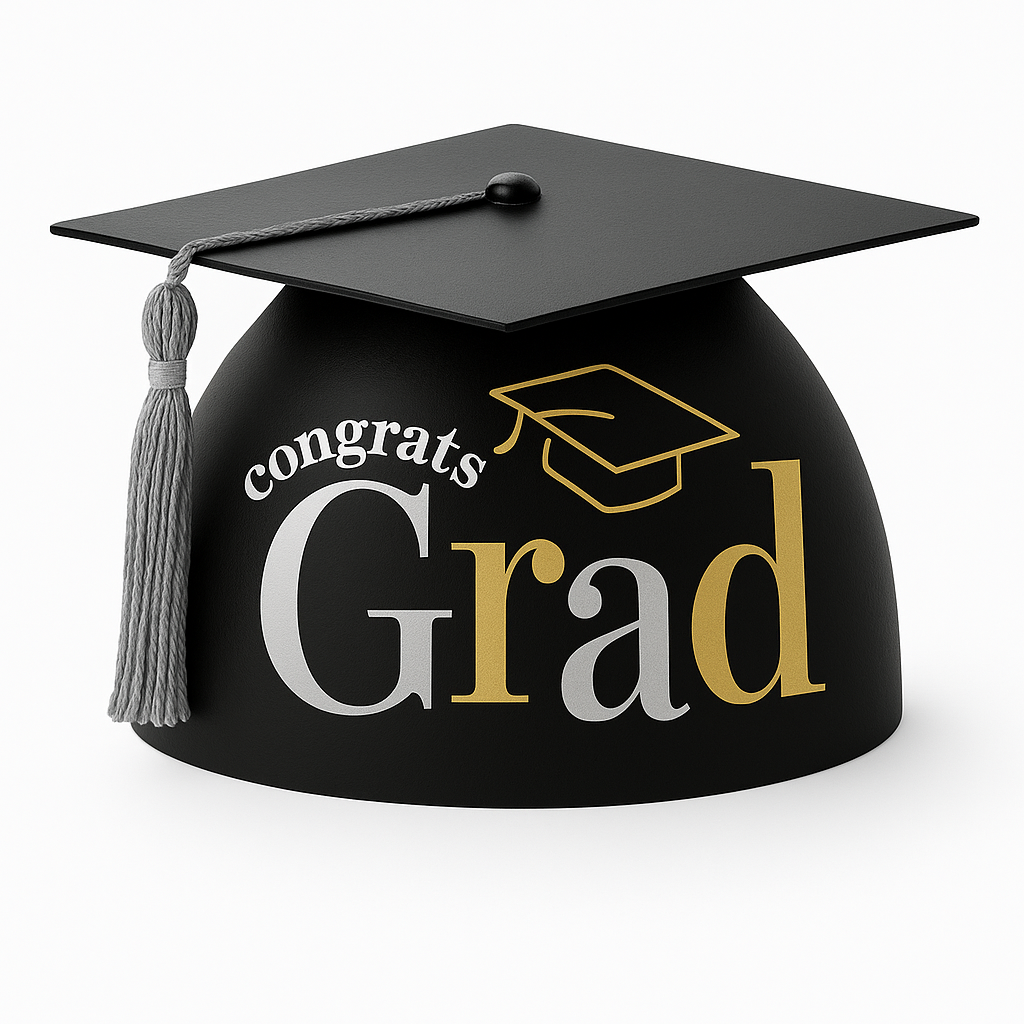 Graduation Cap Cake Topper