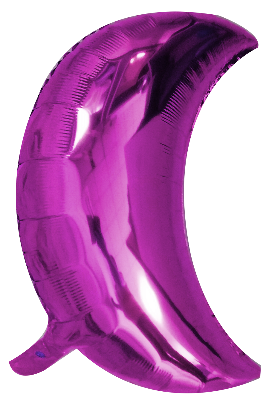 27 In. Purple Moon Balloon | 1 Count