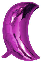 27 In. Purple Moon Balloon | 1 Count