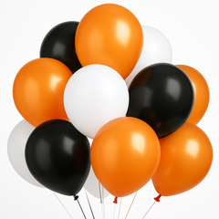 Halloween Balloon Mix - 15 Count 11" Latex Balloons
