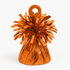 Small Orange Balloon Weight Party Accessory