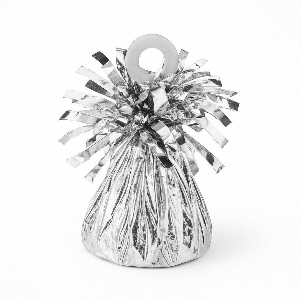 Silver Balloon Weight Party Accessory
