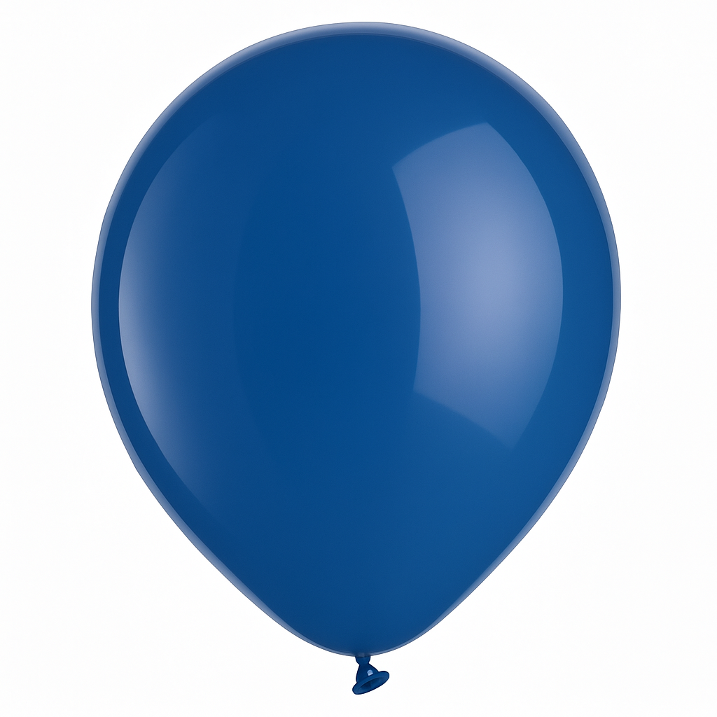 Royal Blue 9" Latex Balloons - 20 Pack