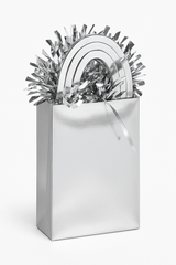 Silver Mini Balloon Weight Tote