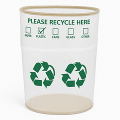 Pop-Up Recycling Bin ‚Äì 13 Gallon, Easy Storage and Disposal