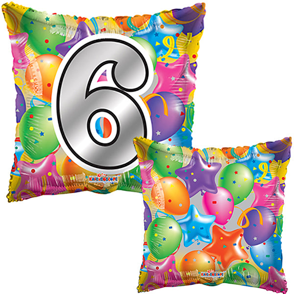 Number 6 Balloon