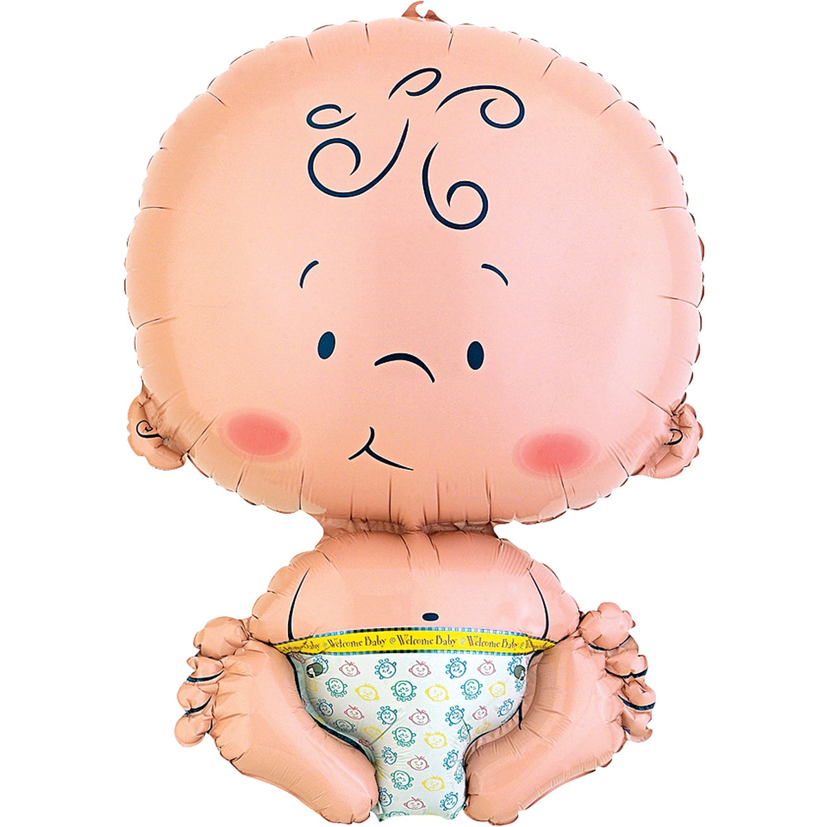 Welcome Baby Super Shape Foil Balloon - 26 Inches