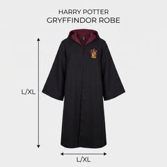 Kids' Gryffindor Robe - Harry Potter Costume Accessory (L/XL)