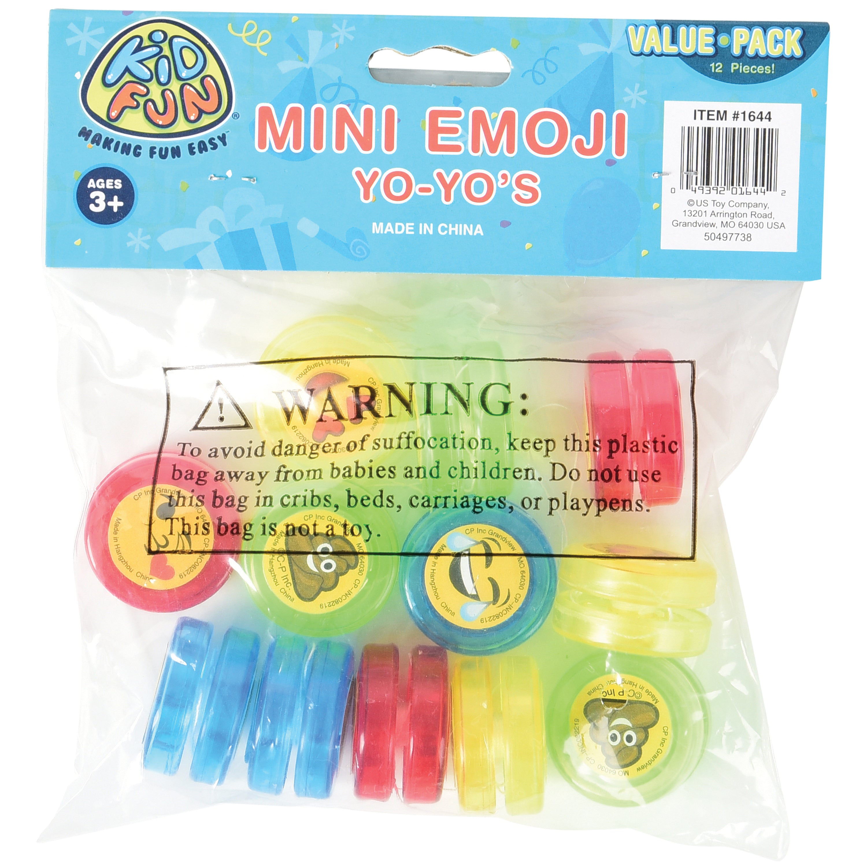 Mini Emoji Yo-Yos