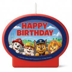 PAW Patrol Adventures "Happy Birthday" Molded Candle