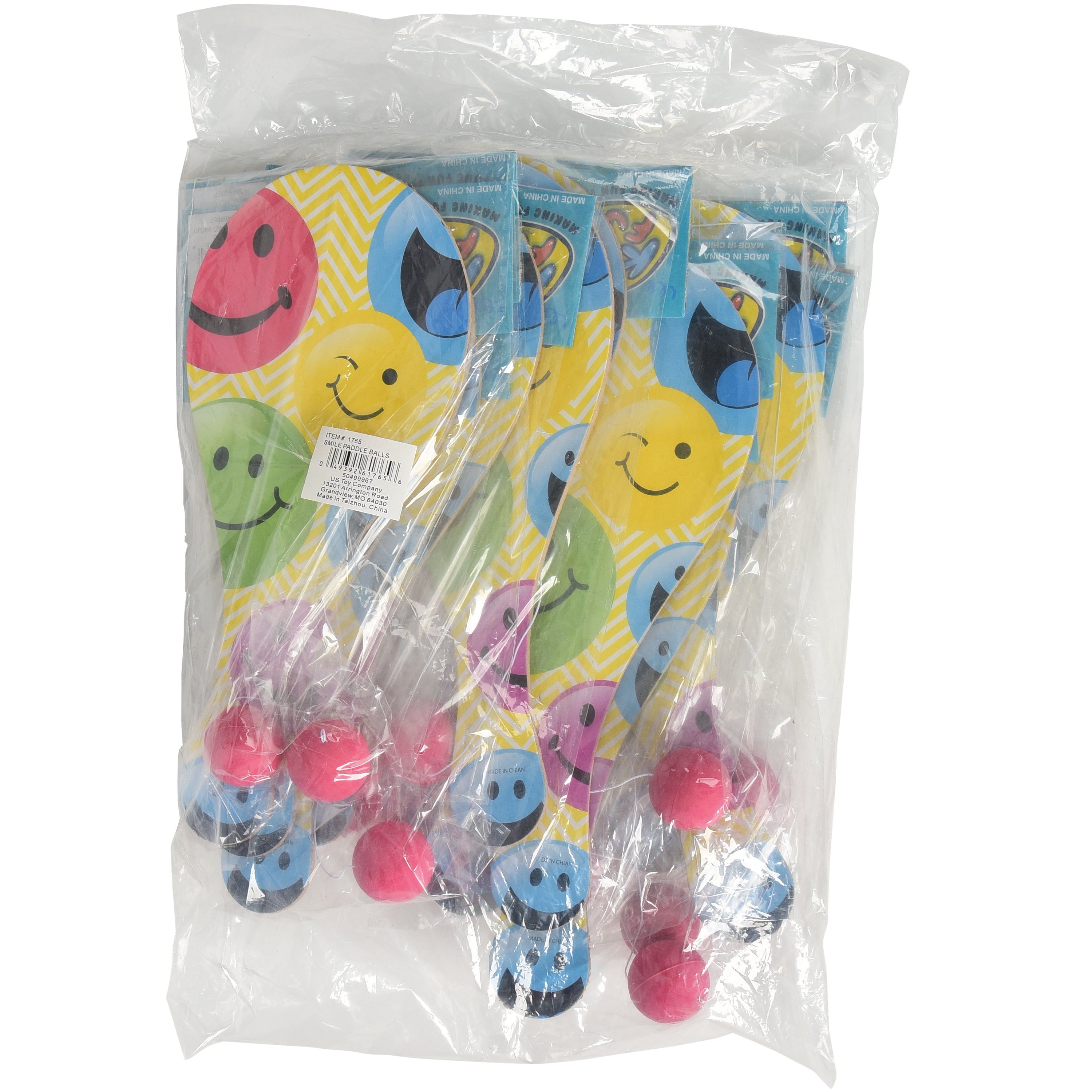 Smile Paddle Balls