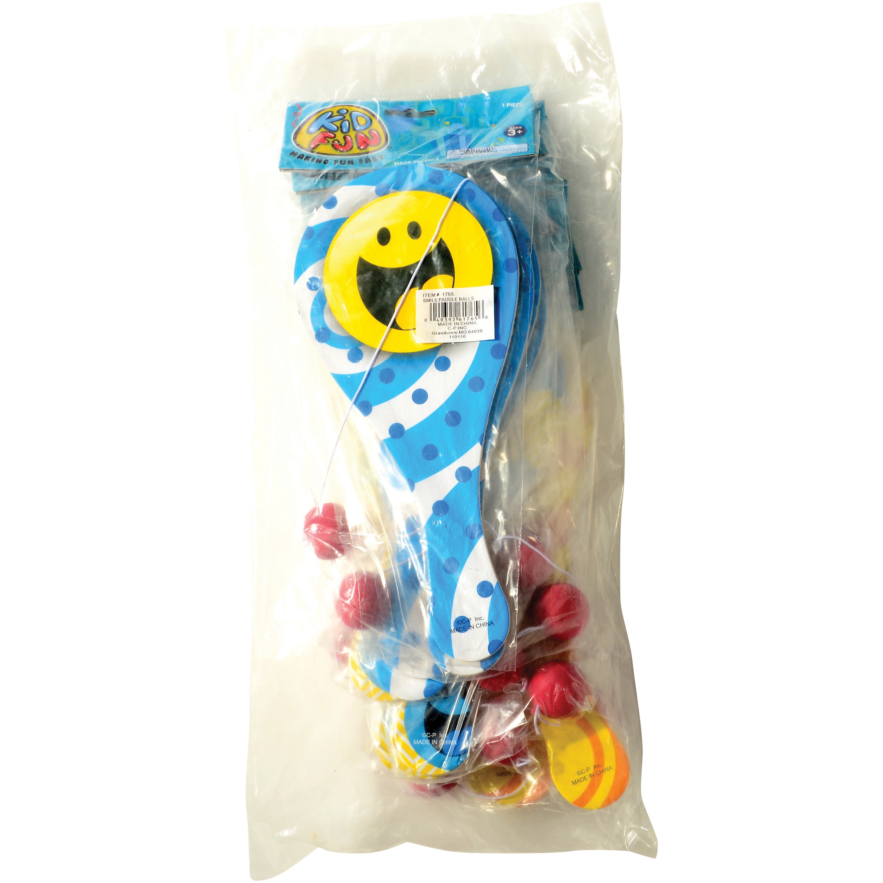Smile Paddle Balls